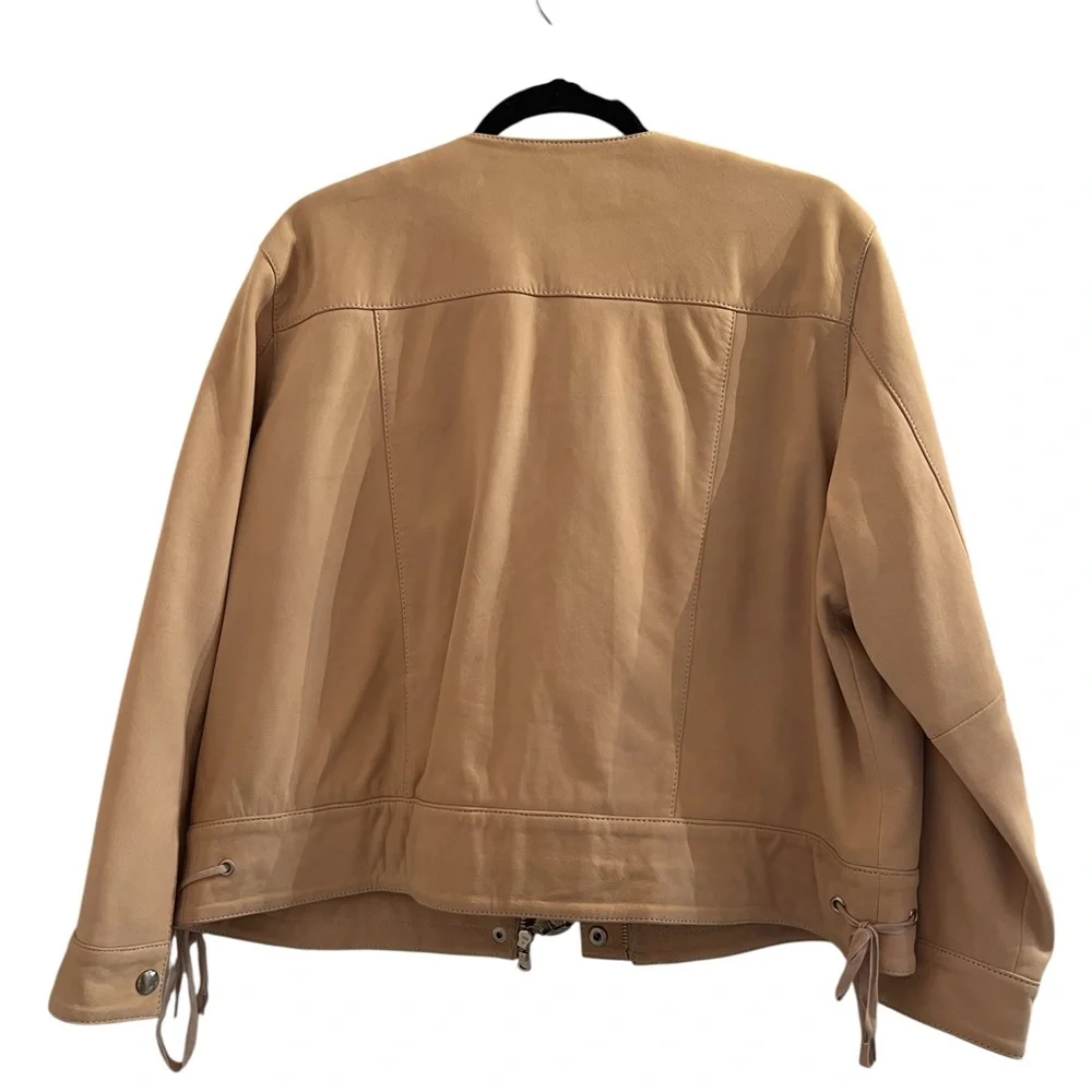 Parker Beige Utility Jacket with Pockets - Picture 4 of 4